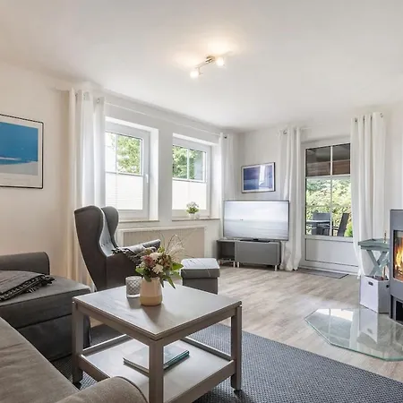 Fasanenblick Mit Kamin Und Terrasse Lägenhet Fehmarn